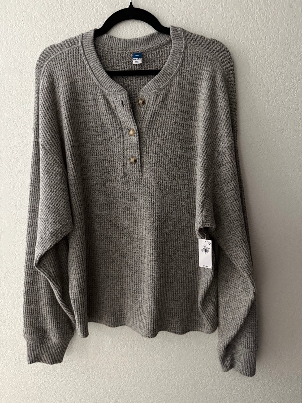 Nwt old navy waffle Henley